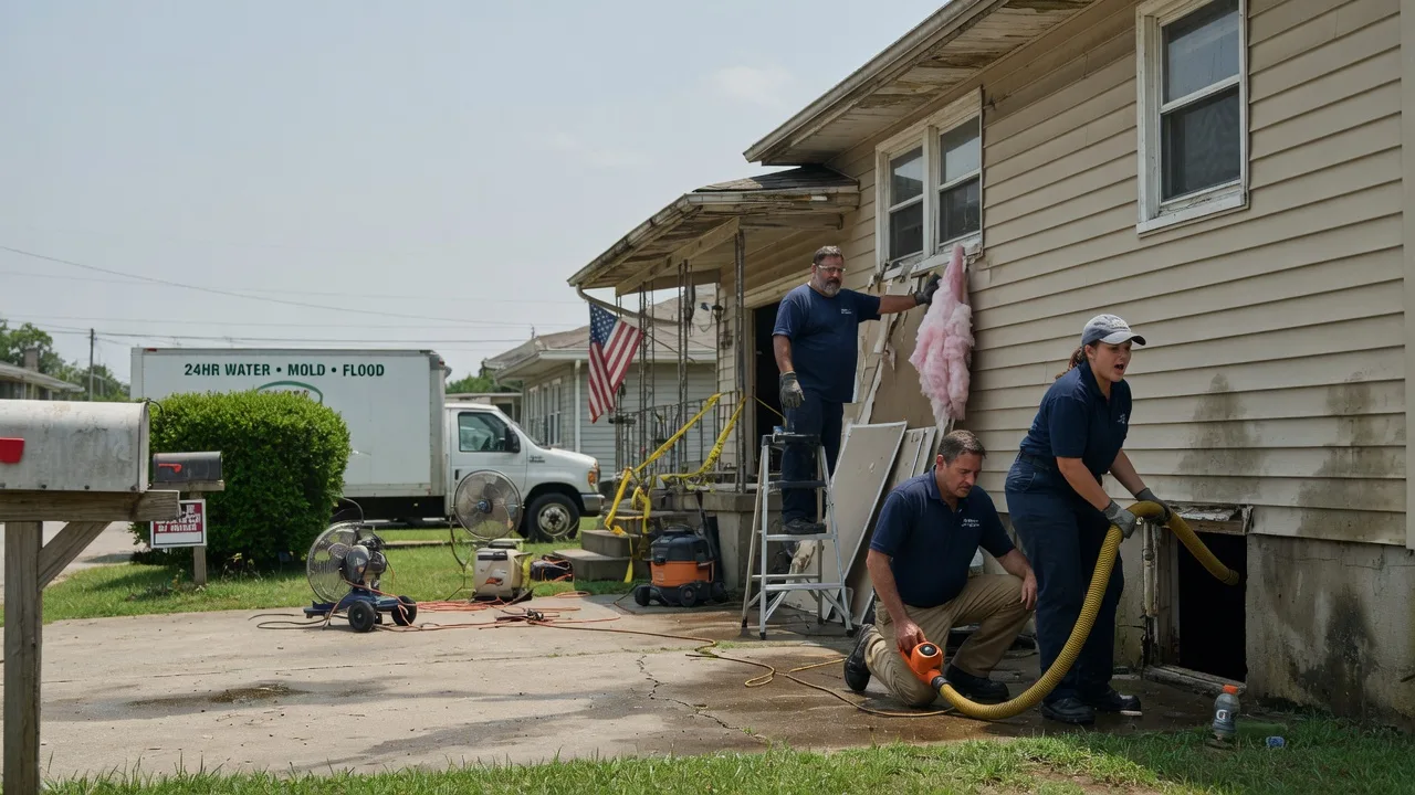 Water Damage Repair in Stockholm, WI near me